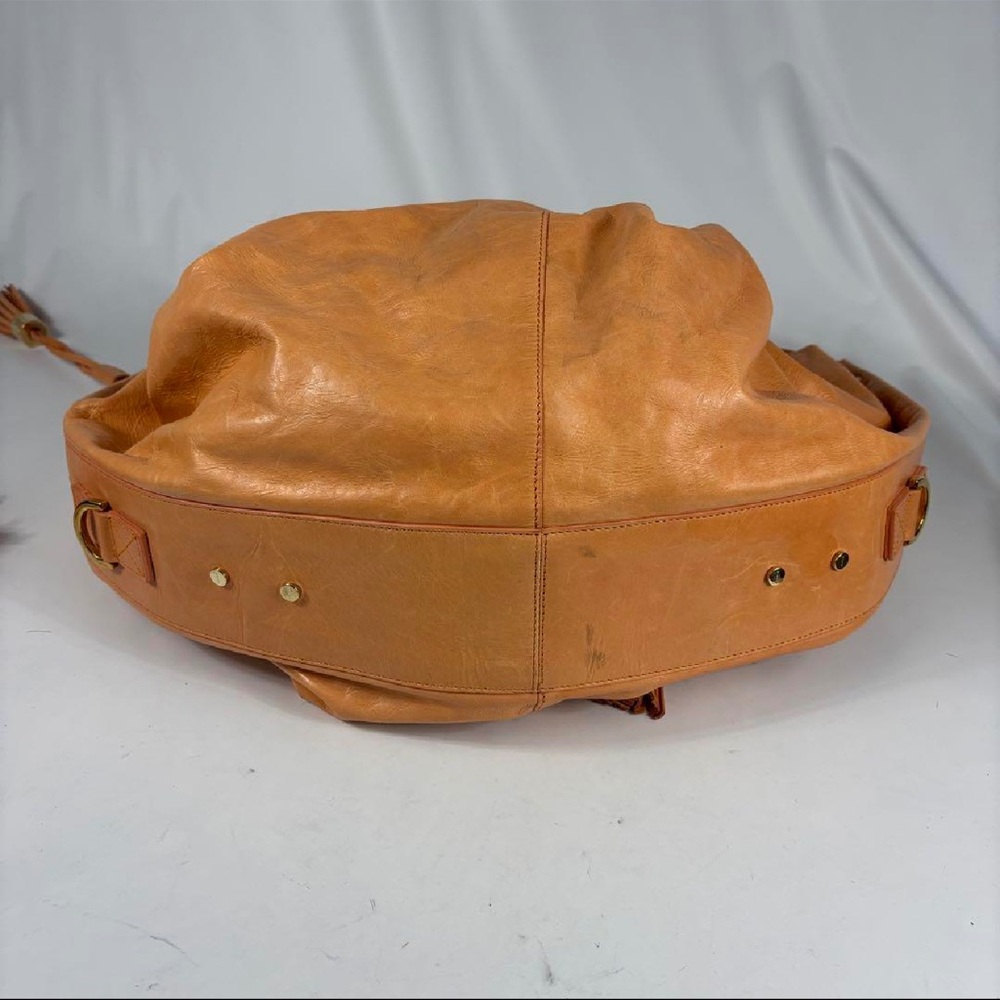 Givenchy Leather Bucket Bag with Tassel in Tan Brown - Picture 11 of 17
